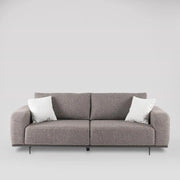 Brown Fabric 3 Seater Sofa-GCC Home Center