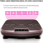 Load image into Gallery viewer, Brown Home Full Whole Body Power Vibration Plate Trainer Fitness Exercise Machine