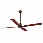 Load image into Gallery viewer, Brown/Mahogany Ceiling Fan With Wall Control Included