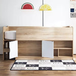 Load image into Gallery viewer, Cabin Bed with 2 Doors and Shelves - 90x190 cm-GCC Home Center