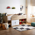 Load image into Gallery viewer, Cabin Bed with 2 Doors and Shelves - 90x190 cm-GCC Home Center