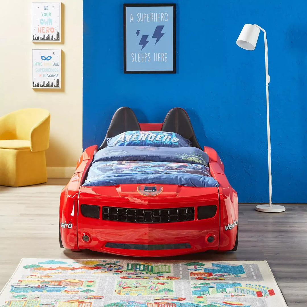 Camaro Car Bed Ideal For kids - 90x190 cm-GCC Home Center