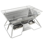 Load image into Gallery viewer, camping moon Portable Foldable Stainless Steel Bbq Charcoal Grill (MT-2)