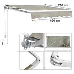 Load image into Gallery viewer, Canopy Shelter 4m x 2.5m-GCC Home Center