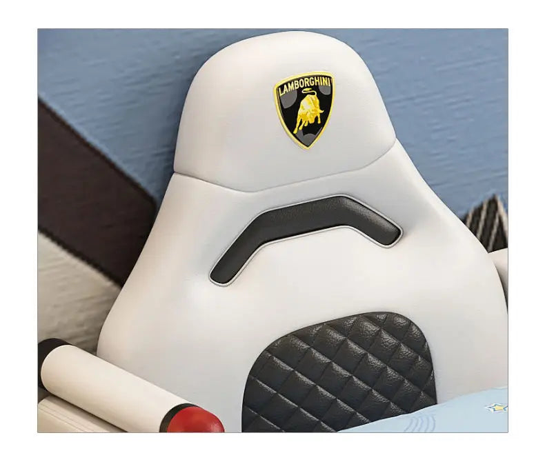 Car Design Racing Guardrail Single Bed Children's Car Bed Furniture for Boy's Bedroom Bed