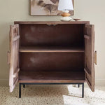 Load image into Gallery viewer, Carved 2-Door Solid Wood Buffet