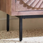 Load image into Gallery viewer, Carved 2-Door Solid Wood Buffet
