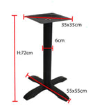 Load image into Gallery viewer, Cast Iron Restaurant Table Base with Classic Design