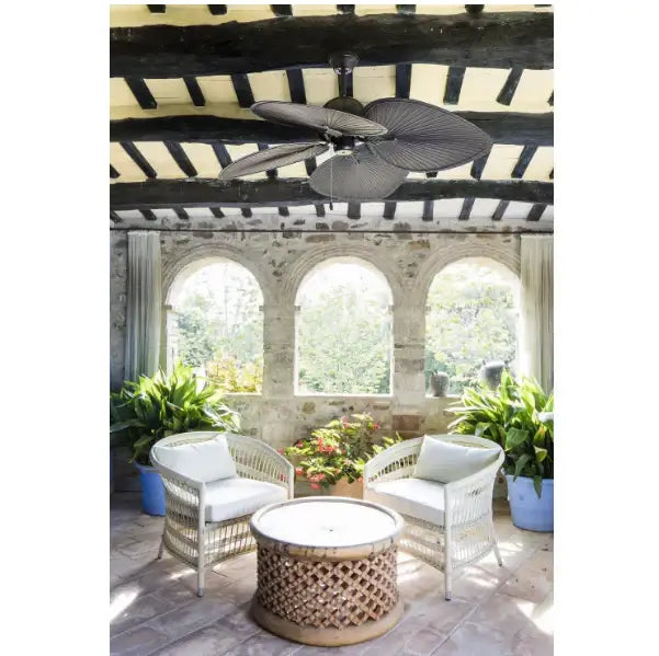 Ceiling Fan Ø132cm With Pull Chain, 4 Blades, 50Hz