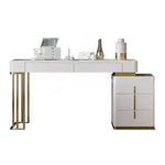 Load image into Gallery viewer, Champagne Marble Top Makeup Dressing Table-GCC Home Center