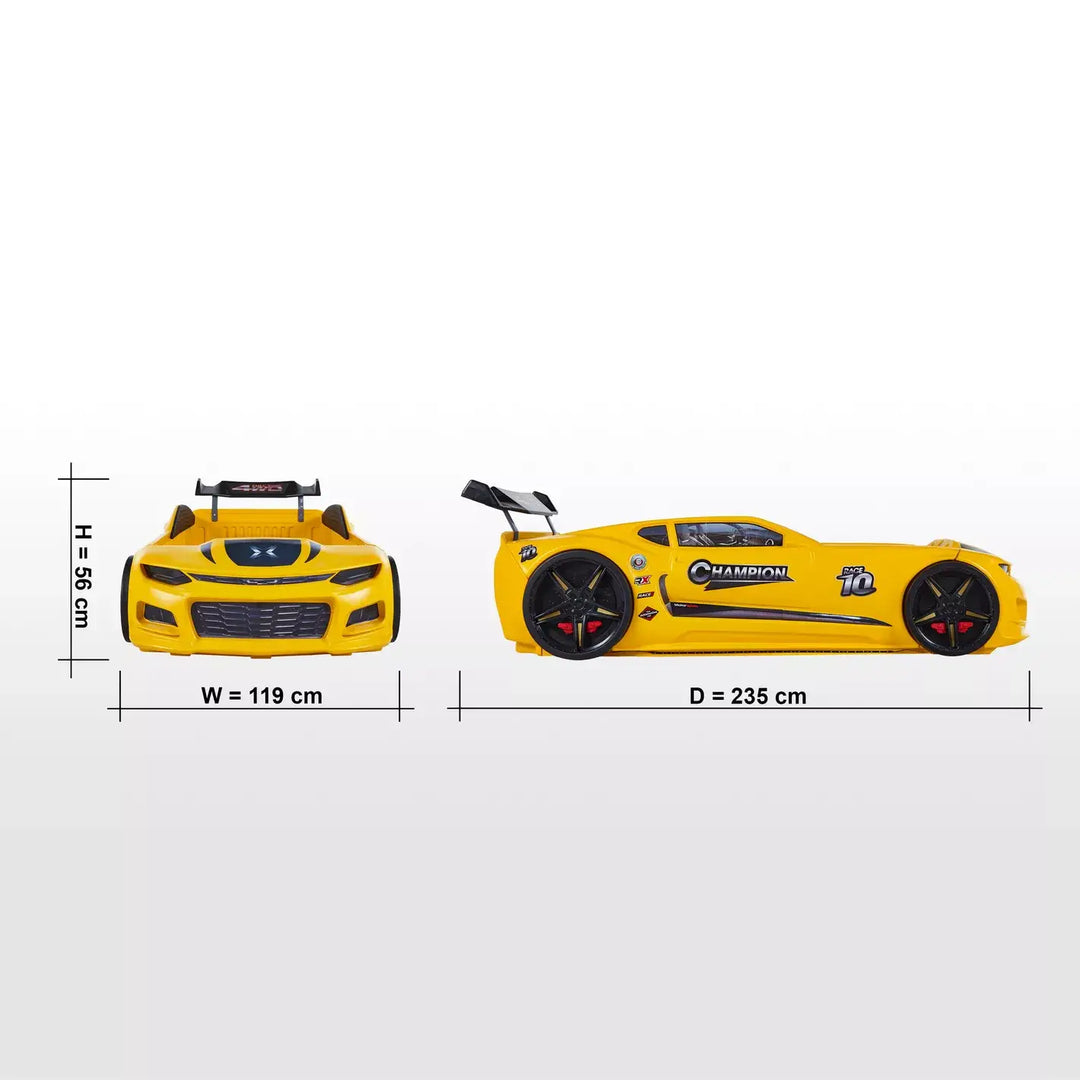 Champion Car Bed For Kids - 90x190 cm-GCC Home Center