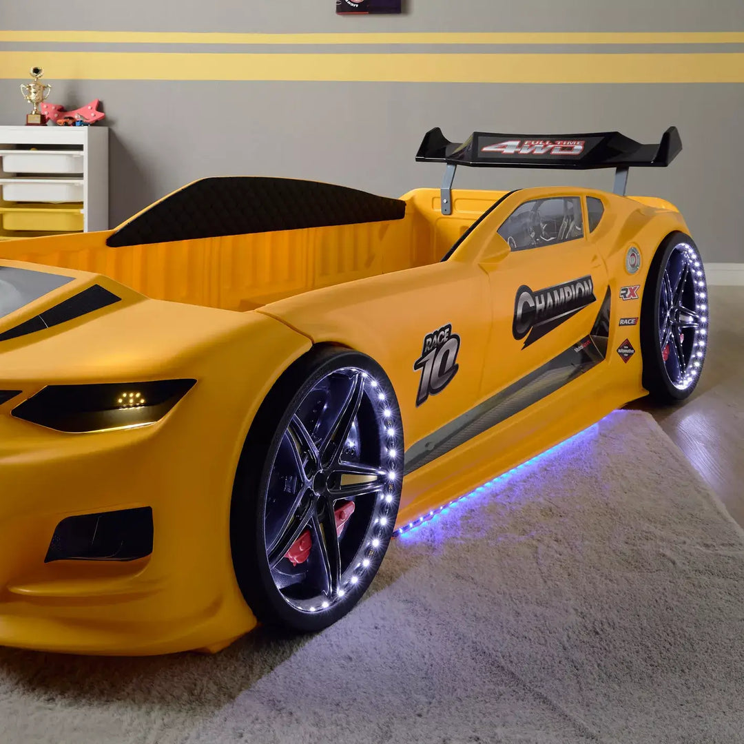 Champion Car Bed For Kids - 90x190 cm-GCC Home Center