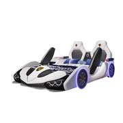 COOLBABY ZLJ1127 Children's Bed Boys Bed Car Style Single Bed-GCC Home Center