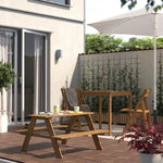 Load image into Gallery viewer, Children’s Picnic Table, Light Brown Stained