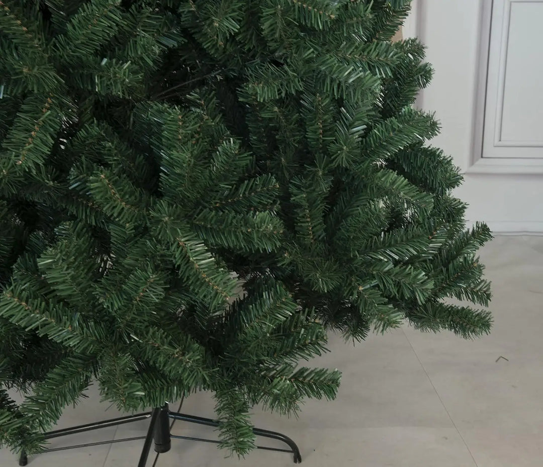 Christmas tree 6ft green 1200 Tips office home Indoor Outdoor party decoration artificial tree with metal stand Christmas and New Year Celebration