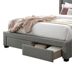 Load image into Gallery viewer, Clara King Bed – Grey