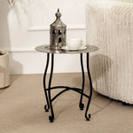 Load image into Gallery viewer, Classic Metal Moroccan End Table – 40x40x45 cm