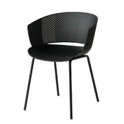 Jilphar Furniture Classical Polypropylene with Metal Leg Dining Chair JP1337-GCC Home Center