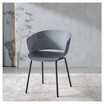 Load image into Gallery viewer, Jilphar Furniture Classical Polypropylene with Metal Leg Dining Chair JP1337-GCC Home Center