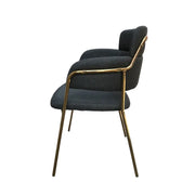 Jilphar Furniture Classical Readymade Dining Chair JP1313A-GCC Home Center