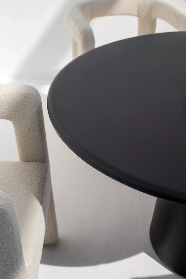Clio Black Concrete Dining Table-GCC Home Center