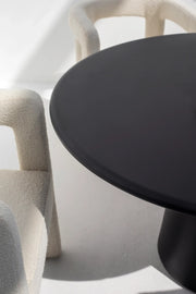 Clio Black Concrete Dining Table-GCC Home Center