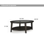 Load image into Gallery viewer, Cocktail Coffee Table - Traditional Glass Inset Coffee Table