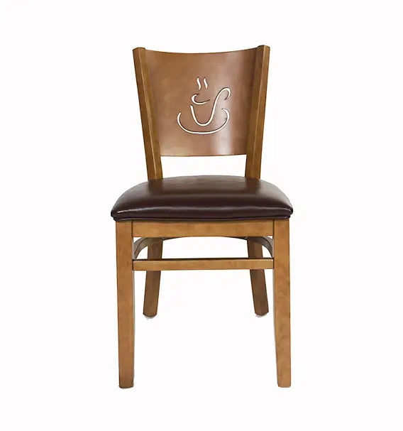 Jilphar Furniture Coffee Designed Wooden Dining Chair JP1006-GCC Home Center