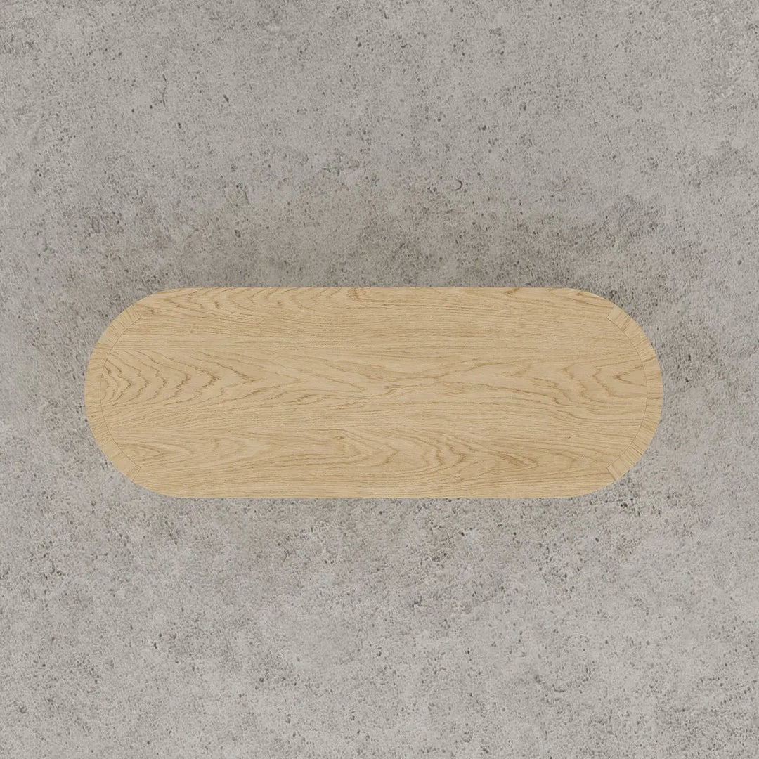 Coffee Table – 95 x 35 CM | Modern Oak Veneer Design
