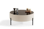 Load image into Gallery viewer, Coffee Table Cream - Elegant Design