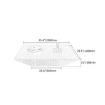 Load image into Gallery viewer, Coffee Table – Modern Square Design with Side Drawer (100 x 100 x 38 CM)