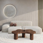 Load image into Gallery viewer, Coffee Table – Modern Walnut Elegance
