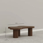 Load image into Gallery viewer, Coffee Table – Modern Walnut Elegance