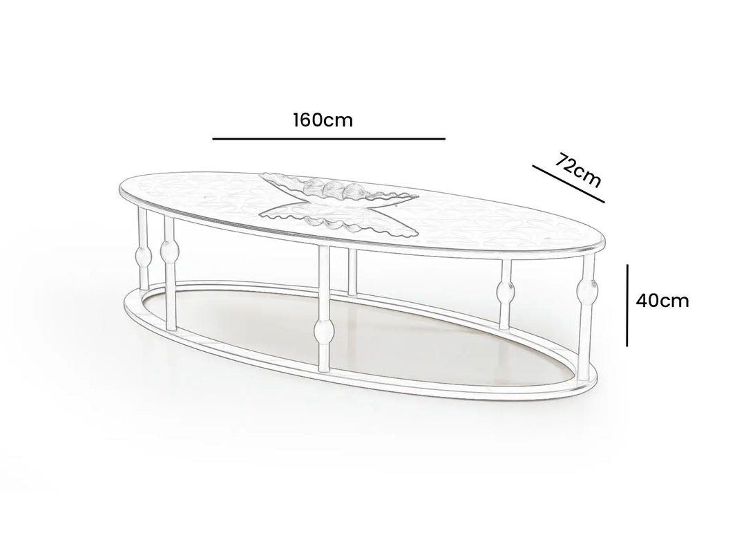 Coffee Table - Traditional Islamic Design