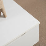 Load image into Gallery viewer, Coffee Table with 2 Storage Drawers - White &amp; Oak Wooden