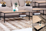 Load image into Gallery viewer, Coffee Table with Engineered Wood Top and Metal Frame