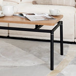 Load image into Gallery viewer, Coffee Table with Engineered Wood Top and Metal Frame