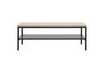 Load image into Gallery viewer, Coffee Table with Engineered Wood Top and Metal Frame