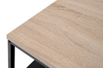 Load image into Gallery viewer, Coffee Table with Engineered Wood Top and Metal Frame
