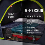 Load image into Gallery viewer, Coleman 6-Person Dark Room Skydome Camping Tent