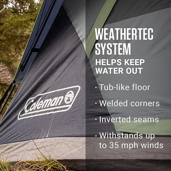 Coleman 8-Person Dark Room Skydome Camping Tent