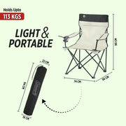Coleman Standard Quad Chair - Grey