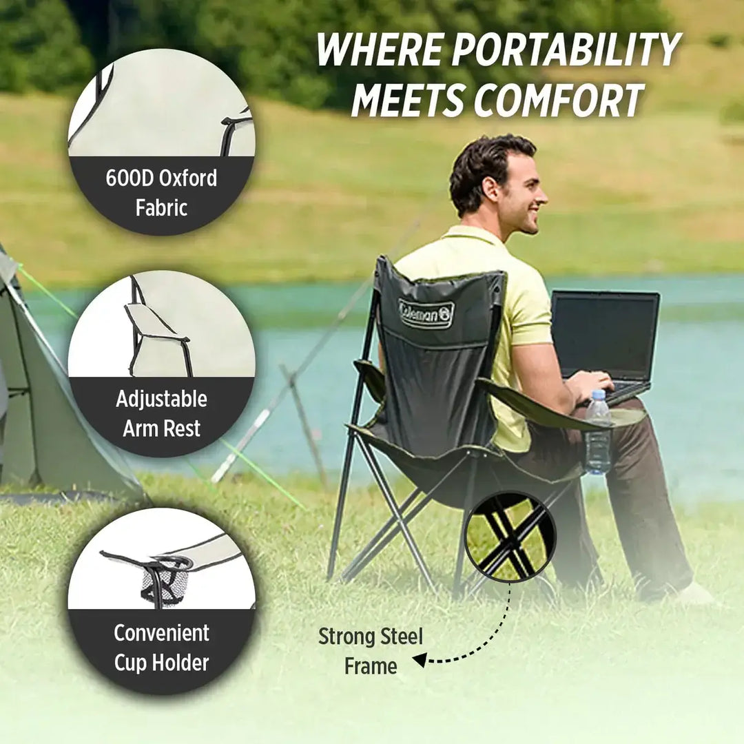 Coleman Standard Quad Chair - Grey