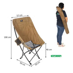 Load image into Gallery viewer, Comfortable Chair with Cup Holder for Camping