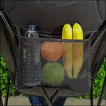 Load image into Gallery viewer, Comfortable Moon Black Chair with Cup Holder for Camping
