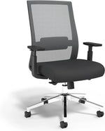 Load image into Gallery viewer, Staples 24328573 Marrett Mesh and Fabric Task Chair Black (53249)