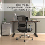 Load image into Gallery viewer, Staples 24328573 Marrett Mesh and Fabric Task Chair Black (53249)