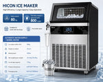 Load image into Gallery viewer, Commercial Ice Maker High Efficiency Commercial Ice Cube Makers Making Machine 80Kg/24Hrs Portable Ice Maker