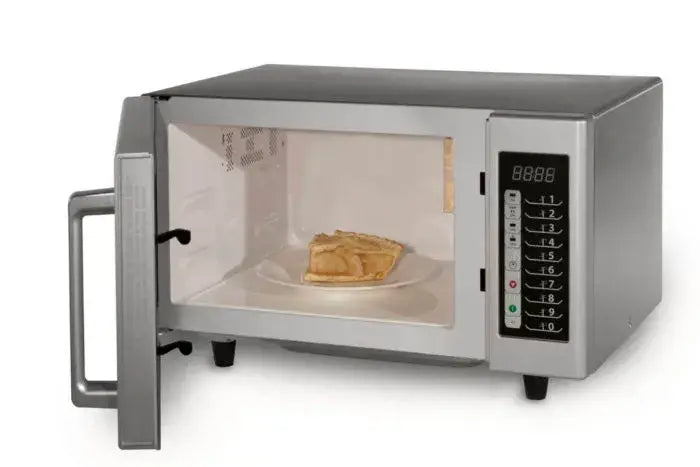 Commercial Microwave Oven 34L – 1100W Programmable Stainless Steel Professional Microwave