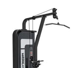 Load image into Gallery viewer, Compact 2-in-1 Lat Pull &amp; Seated Row Machine - Build Strength and Tone Muscles